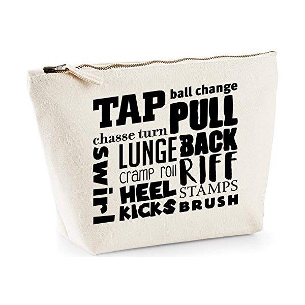 Hippowarehouse Tap meaning printed make up cosmetic wash bag 18x19x9cm