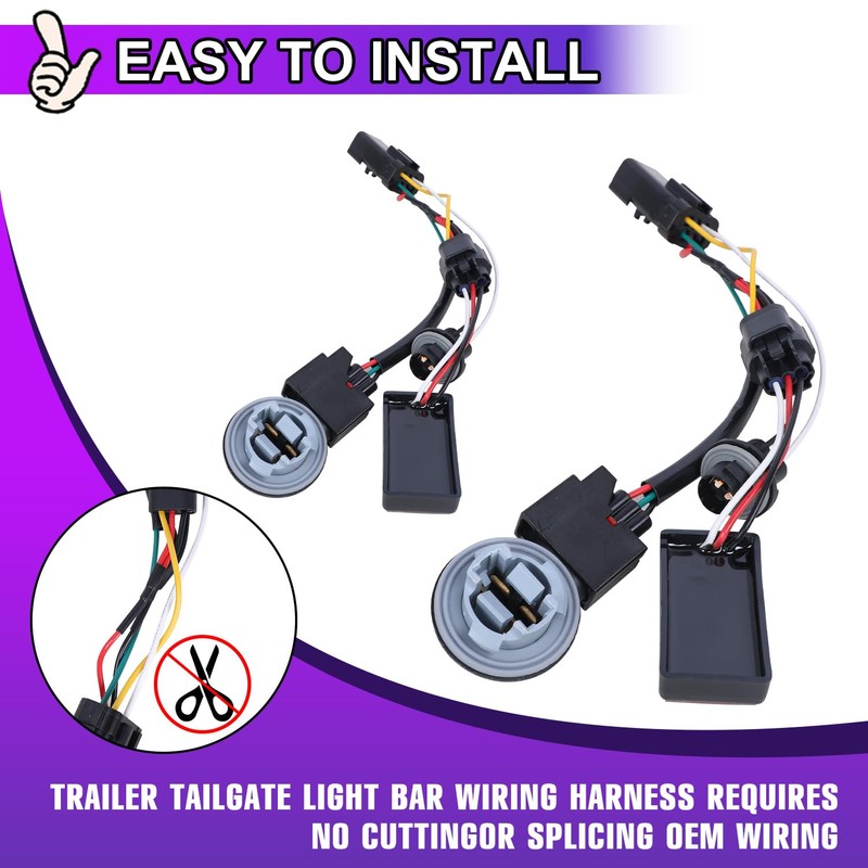 Nixon Offroad LED Tail Lights Converter Wire Kit [Fit Factory