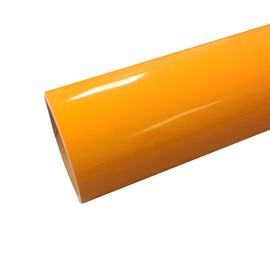12" x 10 Ft Roll of Glossy Oracal 651 Golden Yellow Vinyl for Craft Cutters and Vinyl Sign Cutters