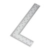 Stainless Steel L-Shaped Carpenter Square, 90-Degree Ruler, Professional Engineering Tool