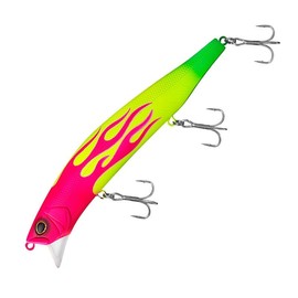DAIWA Chivas Lure, Moissanite Cross-Wake 140FSSR Pink Fire Banana
