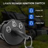 Lawn Mower Ignition Switch with Key 5 terminals Compatible with