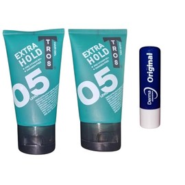 Extra Hold Pro Vitamin b5 paraben free Hold 05,Hair Gel Twin Pack 45g,Travel Size With Free Orignial Lip Balm
