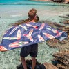 4Monster Microfibre Beach Towel, Ultra-Light, Sand-Resistant Towel, Quick-Drying, Absorbent Sports