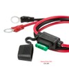 YCIND Battery Alligator Clips Clamp Clip-on to Ring 3/8" Ring