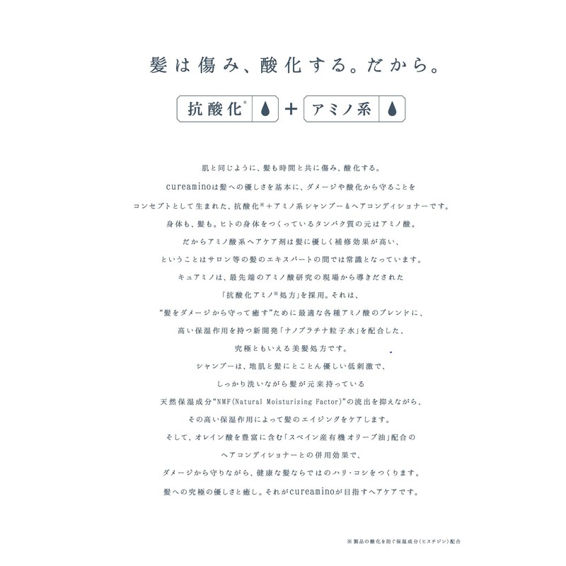 Cureamino Revitalize Shampoo Refill, 13.5 fl oz (400 ml)