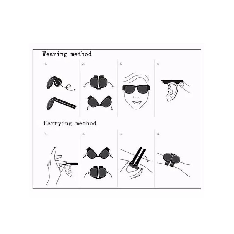 OEM Gafas De Sol Magicas Plegables Unisex Proteccion Uv