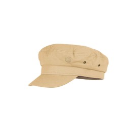 MADSea Unisex Canvas Elbsegler Peaked Cap, beige