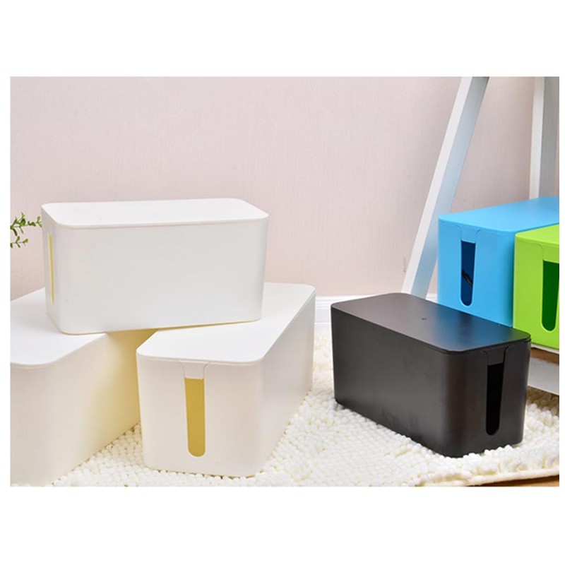 Cable Box, Power Strip, Storage Case, Hide Wiring, Cable Tabletop,