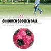 Children Soccer Ball Size 3 Pink Inflatable PU Rubber Liner