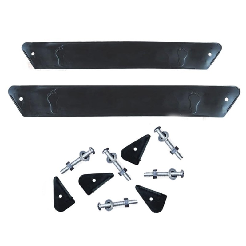 Black (37cm) Stroller Footrest Replacement Adjustable Stroller Extension Footboard Strollers