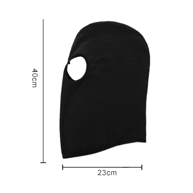 Unbranded 3 Hole Thin Full Face Mask Balaclava Ski Mask
