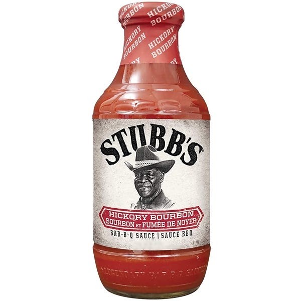 Stubb's Bar-B-Q Sauce Hickory Bourbon 451mL