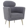 ALPHA HOME Living Room Chair Cashmere Lounge Chair Lazy Couch
