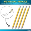 1InTheOffice Pre Sharpened Pencils #2, Pencils with Eraser, 2 HB,
