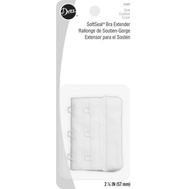 Dritz 2-1/4" SoftSeal, White Bra Extender