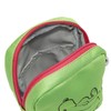 Peanuts PNDW1631 Cosmetic Pouch (Neon Color Pattern), Green