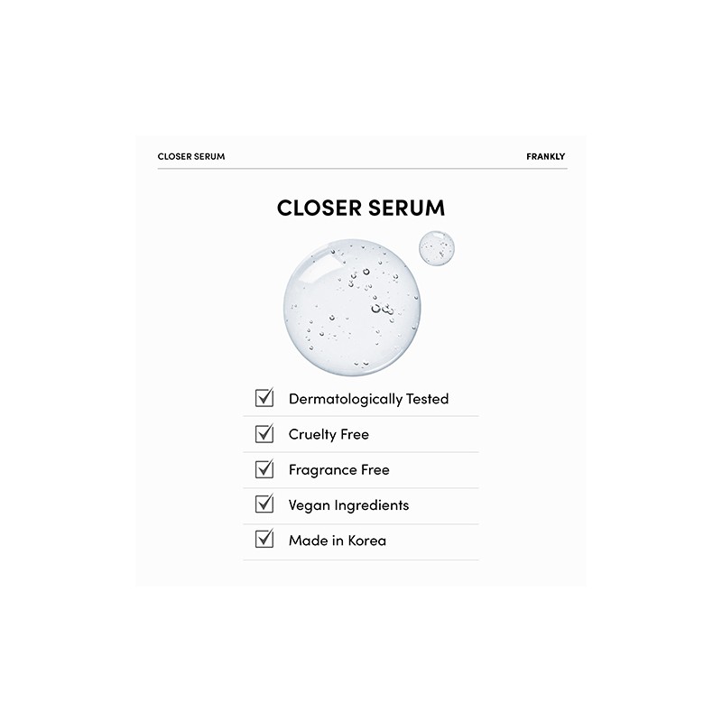 FRANKLY [FRANKLY]Closer Serum 30ml