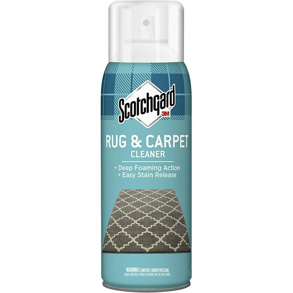 Scotchgard Fabric & Carpet Cleaner, Deep Foaming Action with Scotchgard Anti-Stain Protection, 14 Ounces, Blue Cleaner (7100096524)