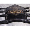 metaldevastation.com KAMPFAR.. LEATHER GAUNTLET THOR'S HAMMER.VIKING BLACK METAL...(MDLG0 - RIGHT,