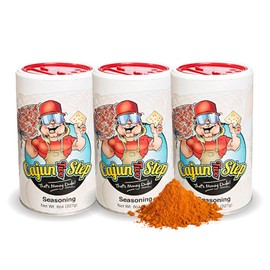 Cajun Two Step Seasoning by StaleKracker - 3 pck, Original Seasoning for Authentic Creole Louisiana Cuisine (24 oz.)