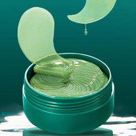 Etuanxi Under Eye Mask, Under Eye Patches, 60 Pcs Moisturizing and Improving Eye Skin Dryness, Nourishing Eye Care Mask for Dark Circles and Puffiness (Centella green)