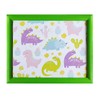Dinosaurs Laptray, Wood, Plastic, Cotton Bed Tray Children Gift Lap