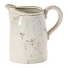 28 oz. Stoneware Pitcher, Reactive Glaze, White (Each One Will