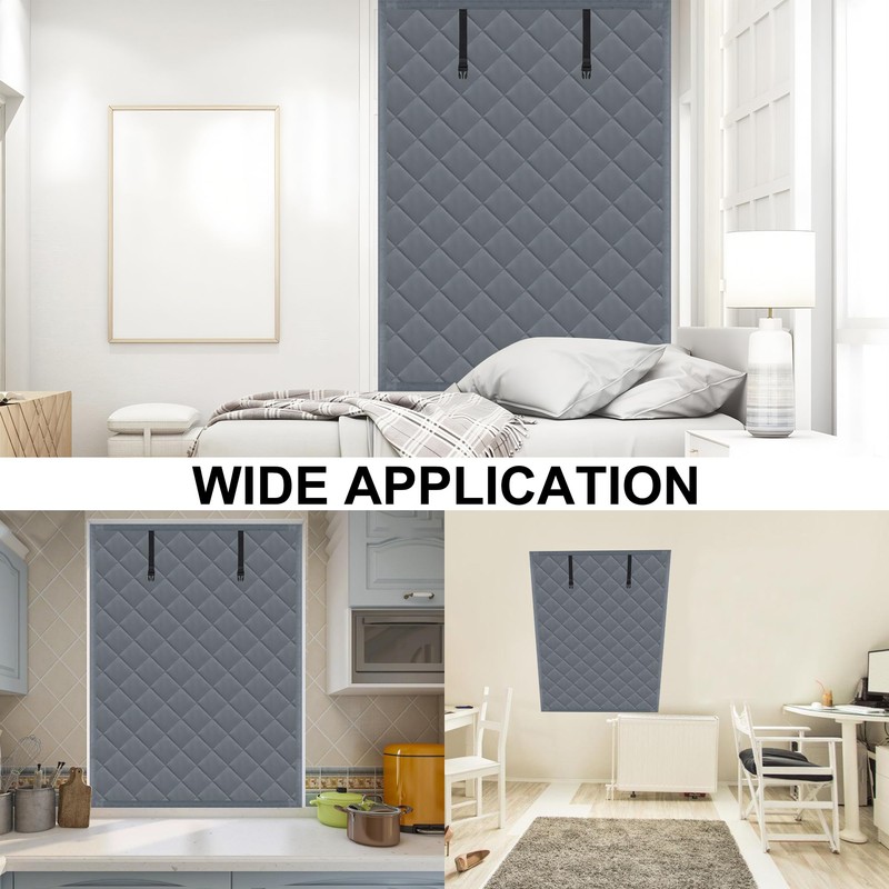 Winter Insulated Window Cover 47in x 63in Thermal Insulated Window