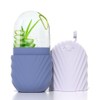 1PCS Ice Face Roller, Silicona, para masaje facial con hielo,