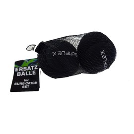 Sunflex Replacement Balls for Sure Catch Set | High Quality Made of Neoprene with Velcro | Colour Black