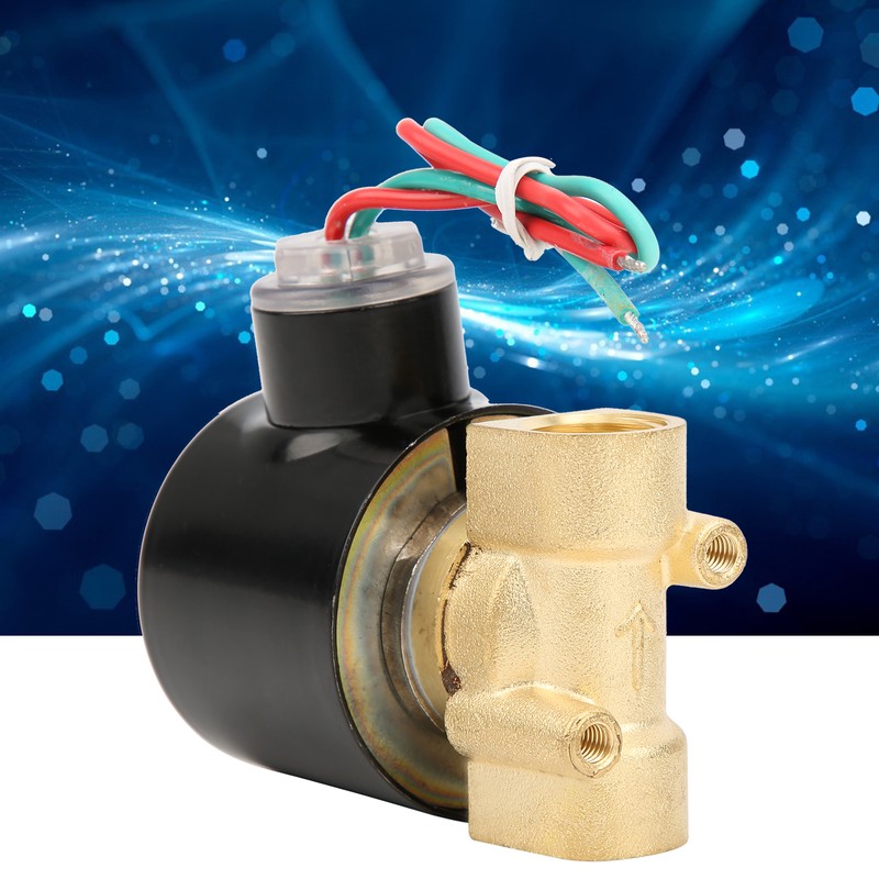 G3/8in Brass Valve Water Pressure Mechanical Normal Closed Direct Acting