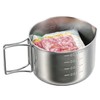 Captain Stag M - 5512 Stainless Steel Ramen Noodle Cooker