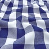 Picnic Gingham Yarn-Dyed Royal/White, Fabric by the Yard