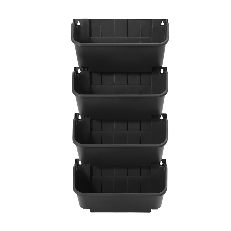 24PCS Vertical Wall Planter, 13 inch Wall Mounted Garden Planters,