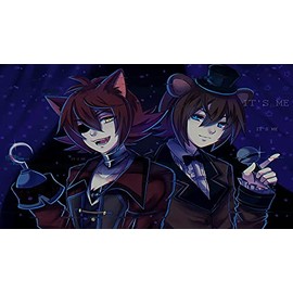 PosterDaddy Anime Anime Boys FNAF Foxy Poster Print 12 x 18 Inch (Multicolor) PD-4175