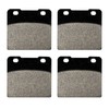AHL Front and Rear Brake Pads Compatible with VS1400 Intruder