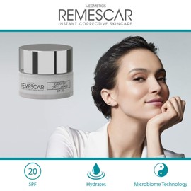 Remescar Gravity Day Cream SPF 20 50 ml - Promotes Collagen and Elastin to Improve Skin Strength - Reduces Visible Signs of Ageing and Wrinkles - Moisturises