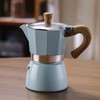 Espresso Maker Stovetop,Camping Moka Pot 2 Cup/120ML,Stove Top Espresso Italian