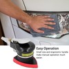 Air Sander Triangle Pneumatic Grinder Mini Handheld Polisher 12000rpm for