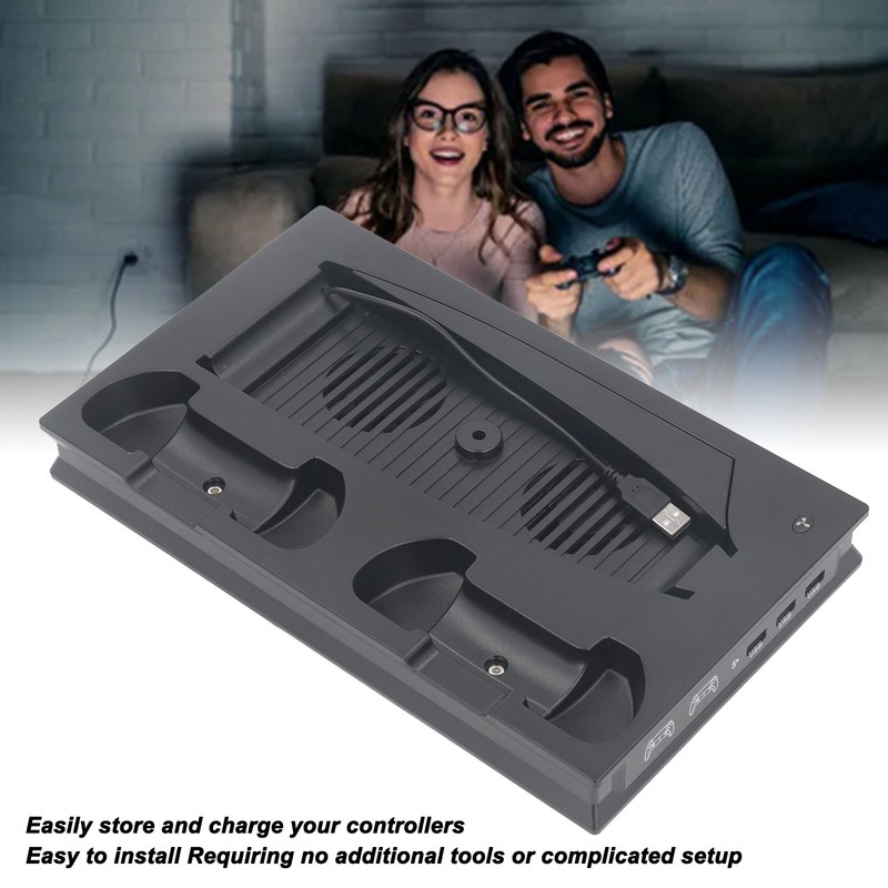 Game Console Cooling Fan Station Heat Dissipation Controller Charging Station