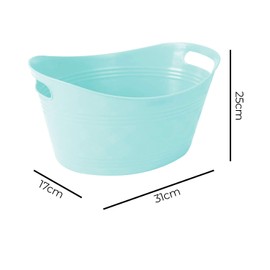 YöL 3 Ice Buckets Outdoor Party BBQ Summer Party Drinks Reusable Ice Cubes Party Supplies Summer Party Pink Blue Green Yellow Purple