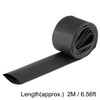 sourcing map Heat Shrink Tubing, 50mm Flat Width 2:1 rate