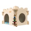 YKD Castle Chinchilla House, Small Animal Hideout for Chinchilla, Guinea