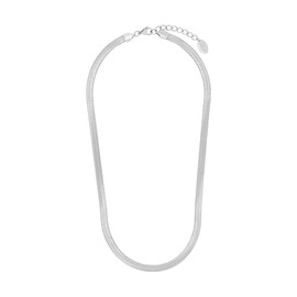 s.Oliver 2036832 Women's Stainless Steel Necklace 42 + 3 cm Silver Comes in Jewellery Gift Box, Stainless Steel