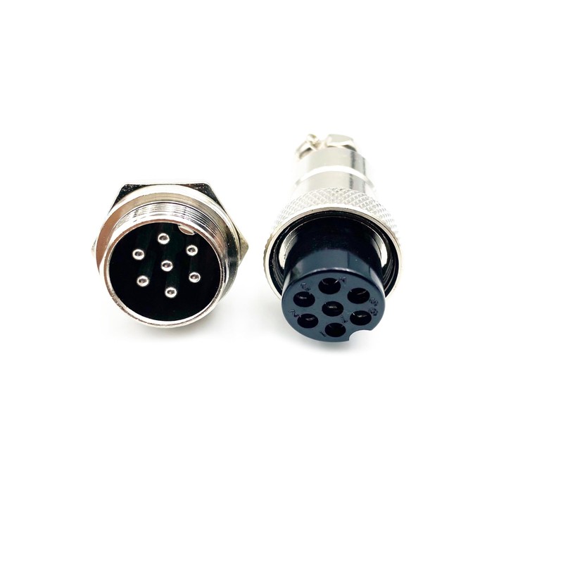 GX20 Aviation Connector 7 Pin, GX20 Circular Adapter Male Female