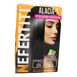 Kit De Alaciado En Crema Con Queratina Alacia-t Nefertiti