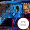 12pcs String Light Clips, Outdoor String Light Rope Strip Brackets