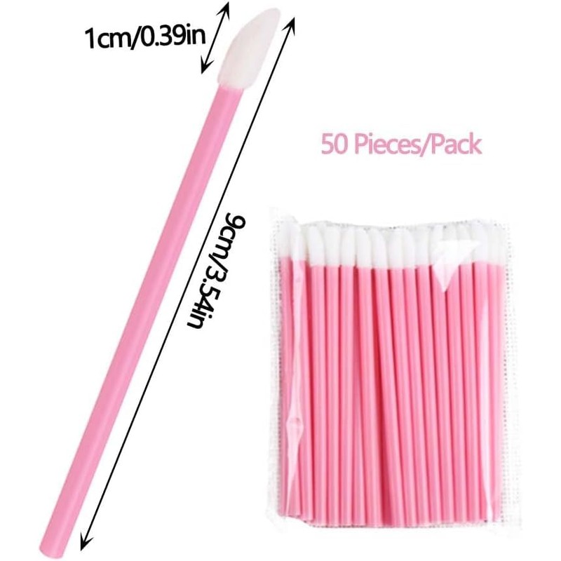 Set of 400 Disposable Lip Brushes, BetterJonny 3.5 inches (9