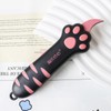 MEOWKIT Cat Paw Box Cutter Retractable with Cat Paw Handle,